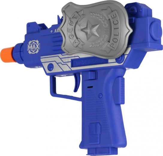 Sichere Spielzeugwaffe mit auffälliger Spitze