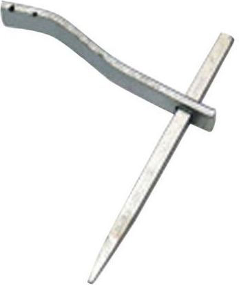 Fassadenklammer verzinkt 140 mm