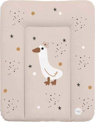Ceba Baby weiche Wickelauflage für die Kommode Basic Star Duck 50 × 70 cm