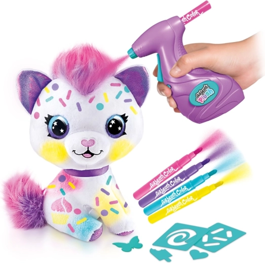 Kuscheliges Plüschtier bereit zum Verzieren