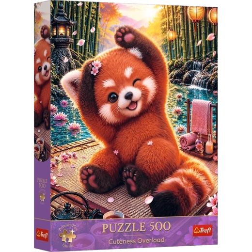 Niedliches Motiv eines roten Pandas aus der Serie Cuteness Overload