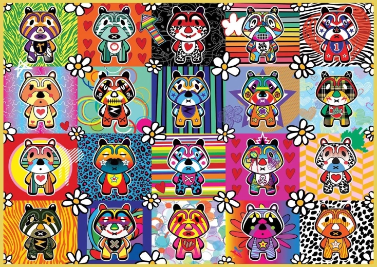 Puzzle Tantan und Momo 500 Teile