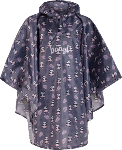 Kinder-Regenponcho Panda BAAGL XS (90–110 cm)