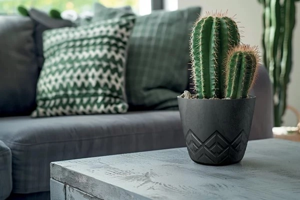 Dekorativer Akzent fürs Wohnzimmer und die Terrasse