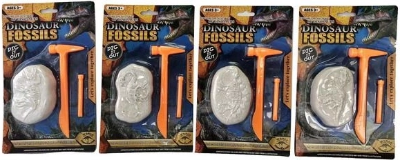 Dinosaurier-Fossilien DIY - graben Sie Ihr eigenes Skelett aus