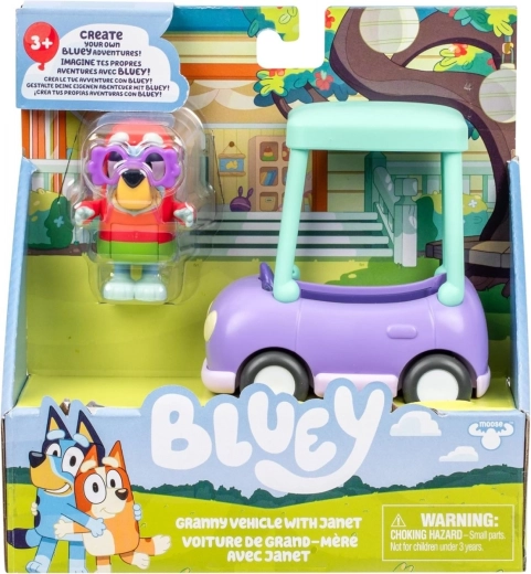 Figurenset BLUEY – Omas Auto und Janet