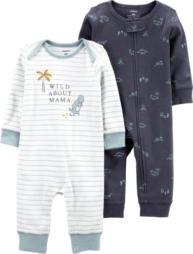 Carter’s Overall für Jungen, 2 Stk., blau, Gr. 46