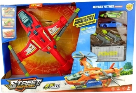 Helikopter-Transporter mit Licht- und Soundeffekten