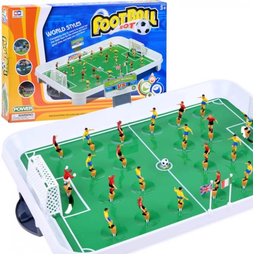 Tischfußball mit Federn – Gesellschaftsspiel