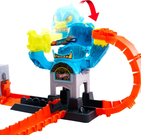 Action-Turm mit drehbarem Element