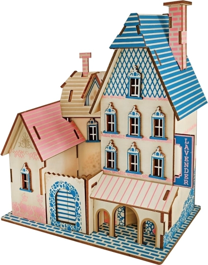 Woodcraft Holz 3D-Puzzle Villa