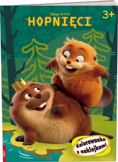 Disney Hopnięci – Malbuch mit Aufklebern