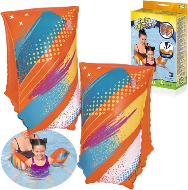 Aufblasbare Schwimmflügel L/XL mit Schmetterlingsmotiv BESTWAY