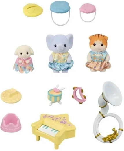 Drei kleine Musiker
