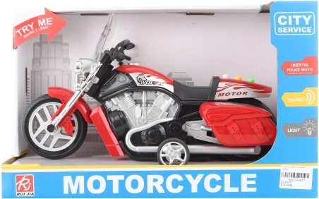 Batteriebetriebenes Motorrad mit Licht und Sound für Kinder