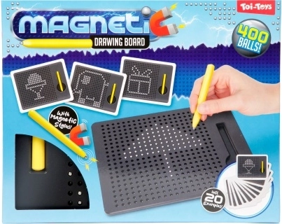 Magnetische Zeichentafel mit Vorlagen