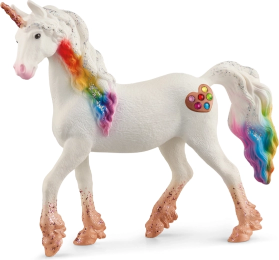 Schleich bayala Regenbogen-Einhornstute mit Herzchen