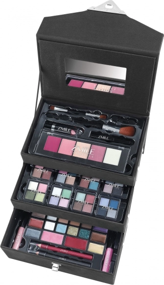 Ausklappbarer Kosmetikkoffer Velvety – limitierte Auflage