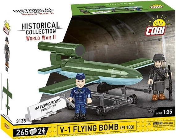 Cobi WWII V-1 fliegende Bombe FI 103 Bausatz 1:35 (265 Teile)