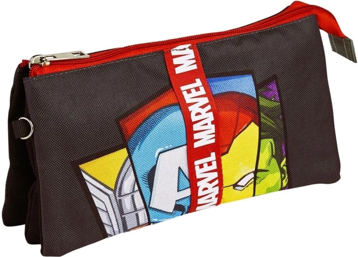 Marvel Avengers Federmappe mit 3 Fächern