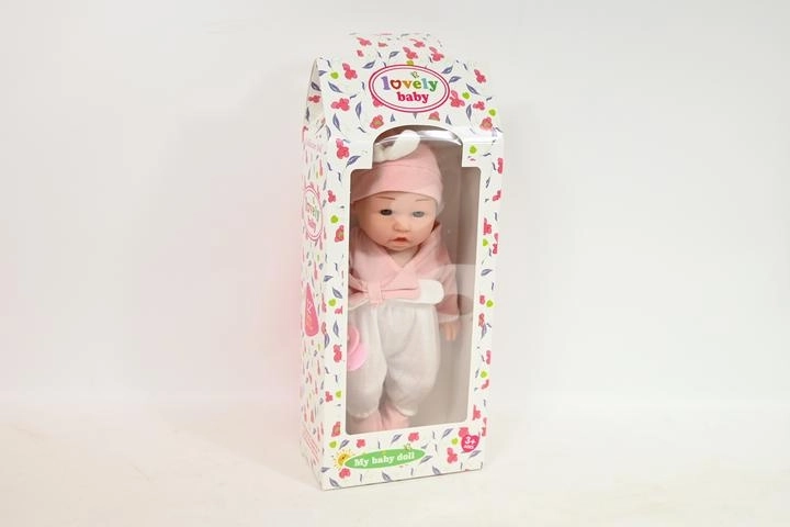 Babypuppe Bobas mit Schnuller in der Box