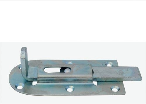 Gerader verzinkter Riegel 125 mm (Packung 10 Stk.)