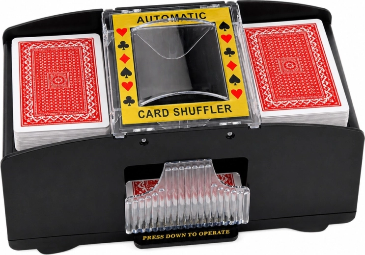 Mischen für 2 Kartendecks