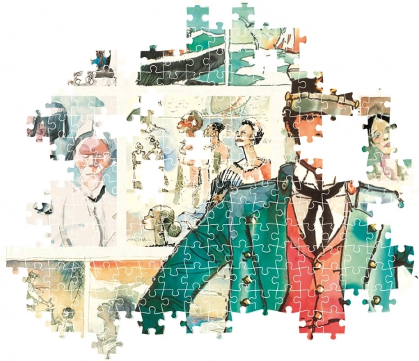 Puzzlespaß mit 1000 Teilen