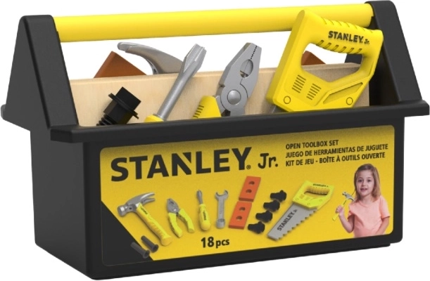 STANLEY Jr. Kinder-Werkzeugkoffer (18-teilig)