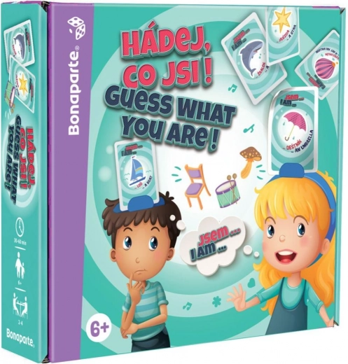 Rate mal, wer du bist! – Familienratespiel mit Stirnbändern