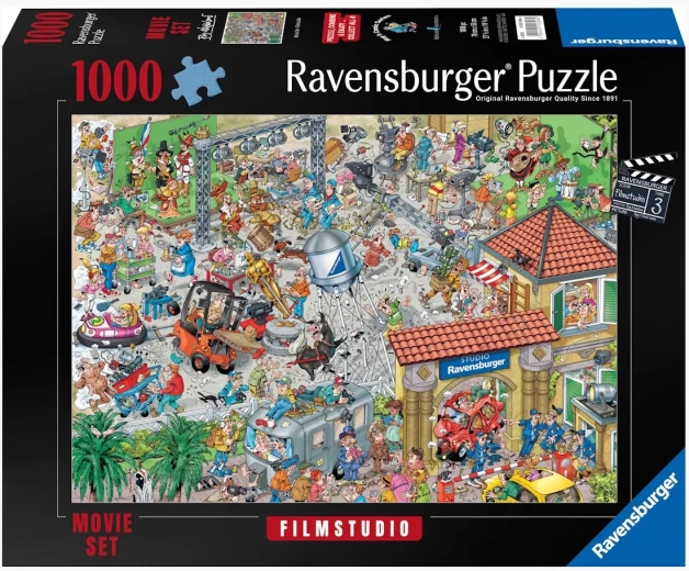 Ravensburger Puzzle Ray's Comic – Filmstudio 1000 Teile