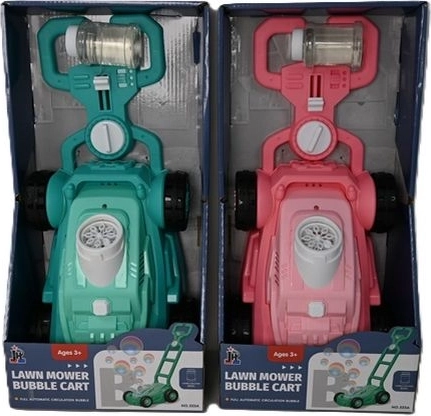 Batteriebetriebener Bubble-Rasenmäher