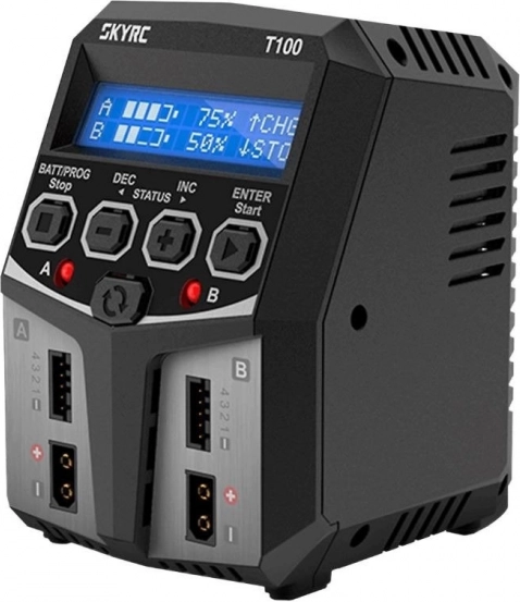 Ladegerät SkyRC T100 2 x 50W