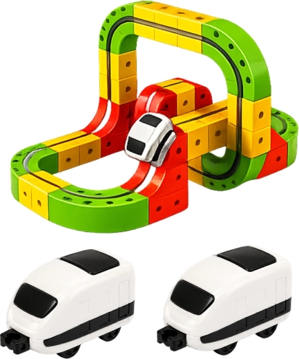 Elektrischer Zug für actionreiche Fahrten
