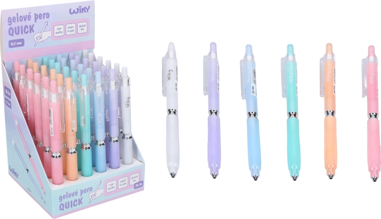 Gelschreiber Quick 0,5 mm – blaue Mine