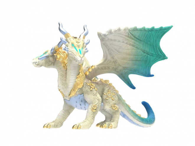 Mystischer Drache – Schnee