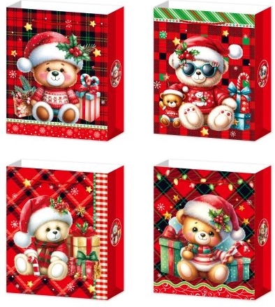 Kleine weihnachtliche Geschenktüte