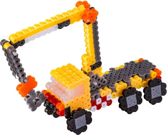 3D-Modell eines LKWs mit Kran