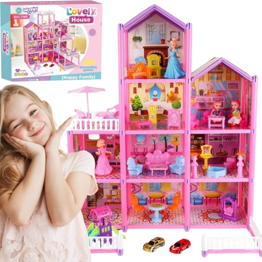 WOOPIE Mega-Villa für Puppen Lovely House