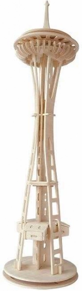 Holz 3D Puzzle Seattle Tower