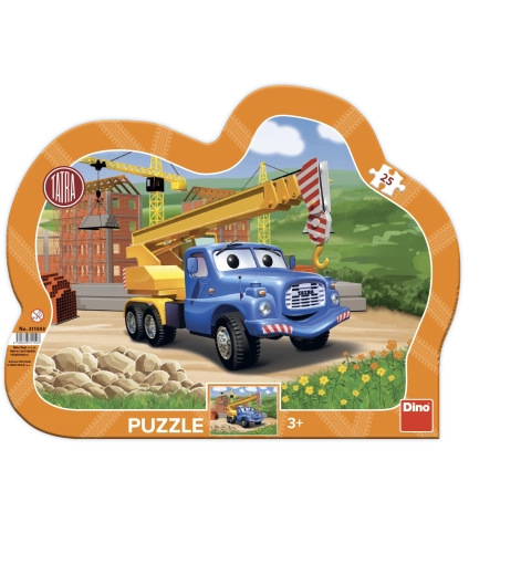 Brett-Puzzle Tatra Kran, 25 Teile