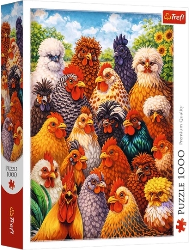 Puzzle Hühner 1000 Teile