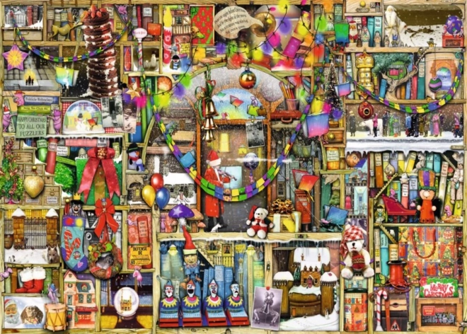 Ravensburger Puzzle Weihnachts-Küchenschrank 1000 Teile