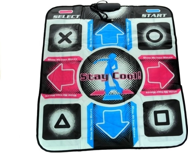 USB-Tanzmatte CD 80 cm x 90 cm