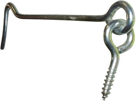 Türhaken verzinkt 50 mm (10 Stk.)