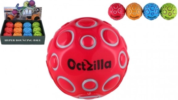 Extrem springender Schaumgummiball 6 cm – Set mit 12 Stück, Farbmix