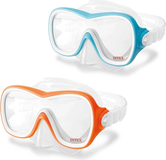 Taucherbrille INTEX Wave Rider – blau, Einheitsgröße