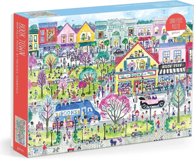 Puzzle 1000 Teile Bücherstadt von Galison – MICHAEL STORRINGS