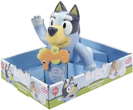 Tomy Toomies schwimmender Bluey für die Badewanne