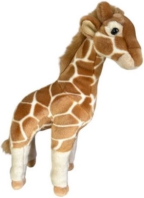 Stehende Plüschgiraffe 38 cm